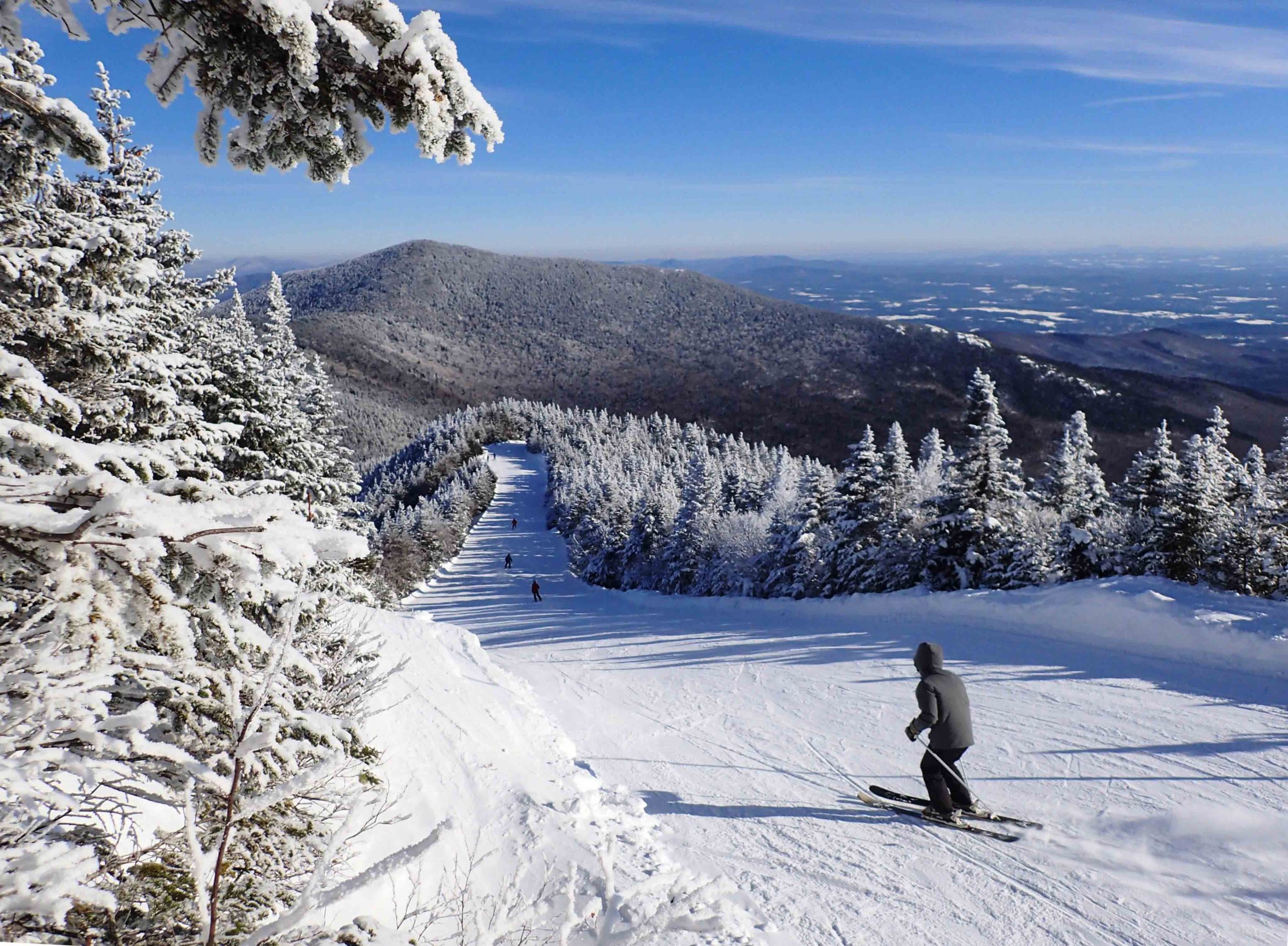 Winter Scene on the Mountain