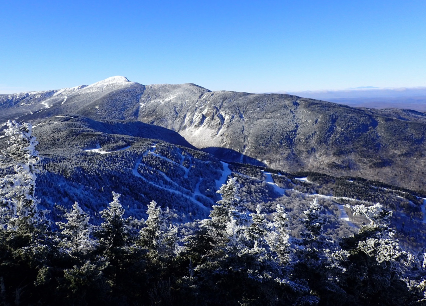 Blue Sky and Mountains