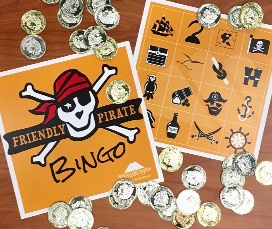 Friendly Pirate Bingo